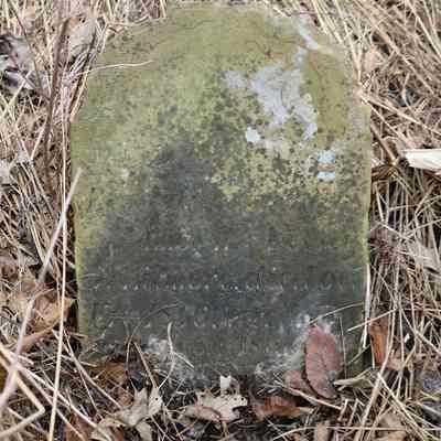 Row 9 - Headstone 1