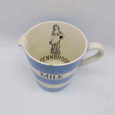 Cornishware Milk Pitcher