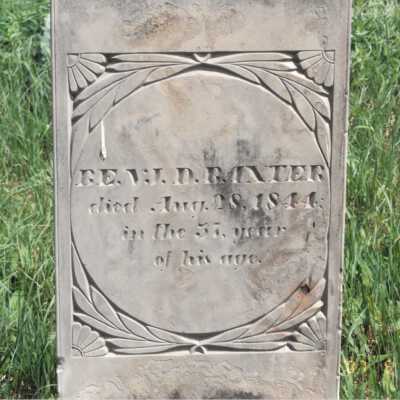 Benjamin D. Baxter (ca.1807 - 1844)