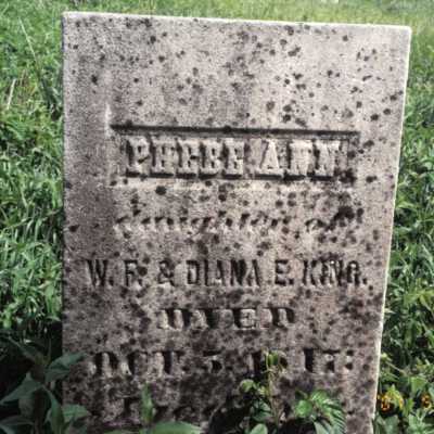 Phebe Ann King (ca.1842 - 1847)