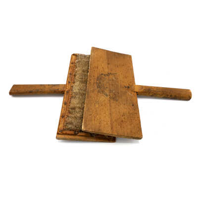 Two Old Whittemore Wool Carding Paddles