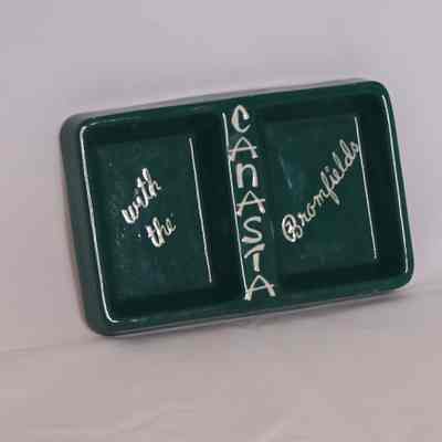 Personalized Canasta tray