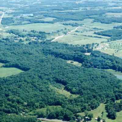Bird's-Eye View of Mt. Gilead State Park