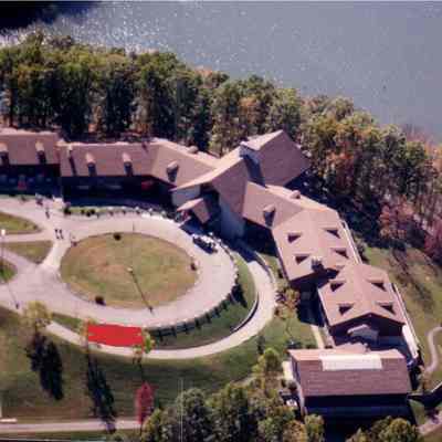 Burr Oak Lodge Aerial