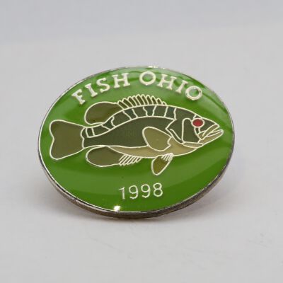Fish Ohio Pin (1998)
