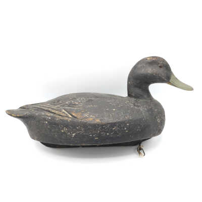 Decoy, Black Duck (Hen), Ben Schmidt