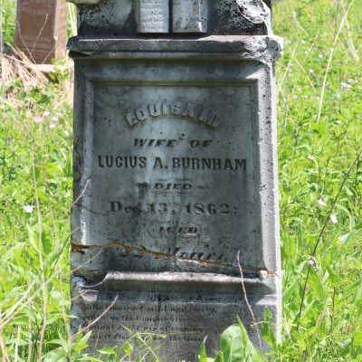 Louisa M. Burnham (ca. 1840-1862)
