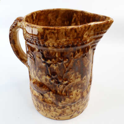 Pitcher with Peacock Motif