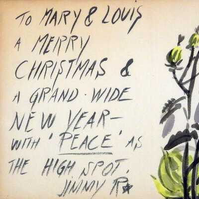 Bromfield Christmas Card, James Reynolds