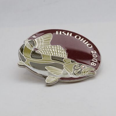 Fish Ohio Pin (2008)