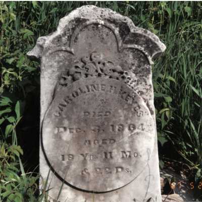 Caroline Keyes (ca.1845 - 1864)