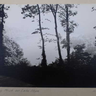 Photo - Morning Mist on Lake Hope