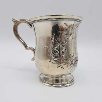 Handled Silvertone Cup