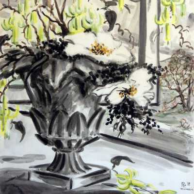 Watercolor Still-Life, James Reynolds Painting