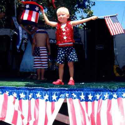 Patriotic Child