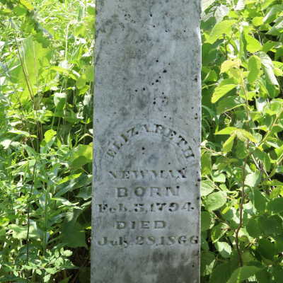 Elizabeth Lawrence Newman (1794 - 1866)