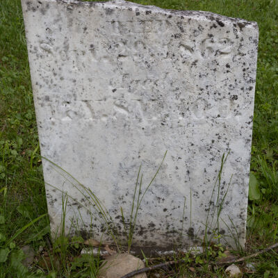 Unknown (Died Sept. 29, 1862)
