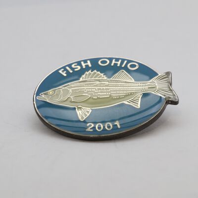 Fish Ohio Pin (2001)