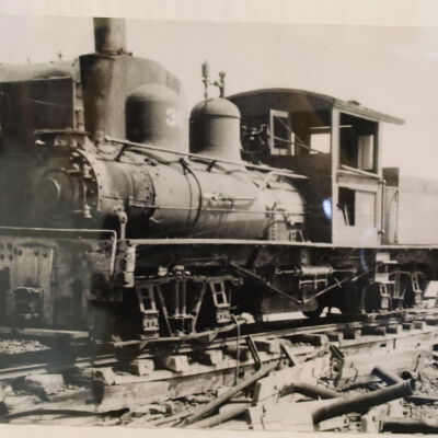 Photo of a Shay Steam Locomotive