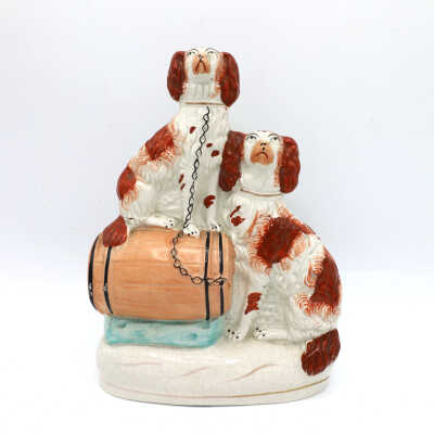 Ceramic Dog Figurine