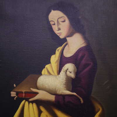 S. Ines Painting, José de Zamora