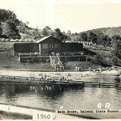 Lake Hope Bathhouse And Swimming area