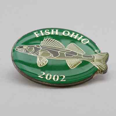 Fish Ohio Pin (2002)
