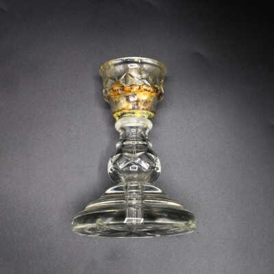 Candlestick, Colorless Glass