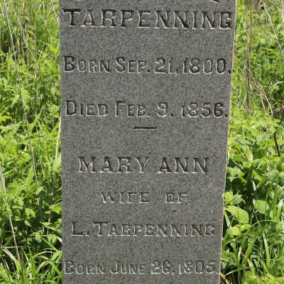 Mary Ann Tarpenning (1805 - 1854)