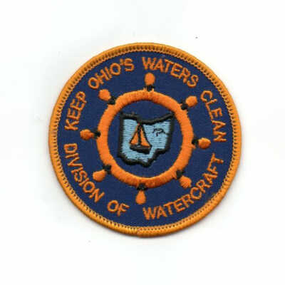 Keep Ohio's Waters Clean - Division of Watercraft Officer Uniform Patch