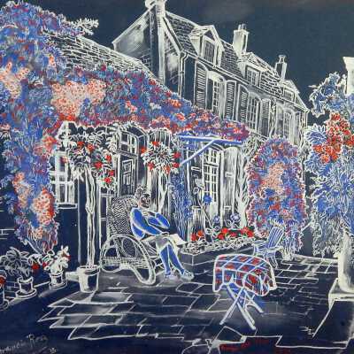 Painting by Sir Francis Cyril rose