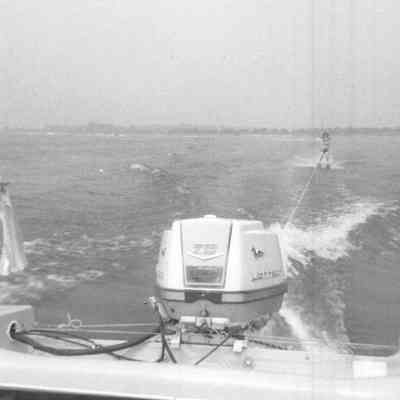 Water Skiing On Delaware Lake