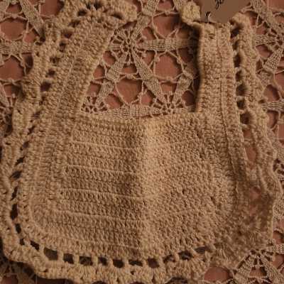 Crocheted Baby Bib