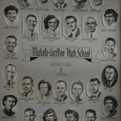MG Composite Class Photo 1954