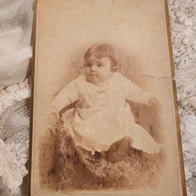 Chapin Cabinet Card Sent to Mrs M.R. Rumsell, Napoleon