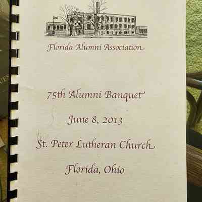 2013 Florida Alumni Association Program, 75th Banquet