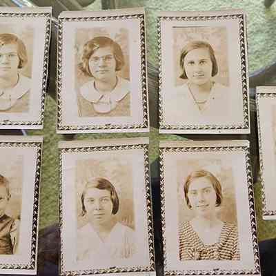 1933 Individual Photographs, Students Flatrock Twp. Florida School