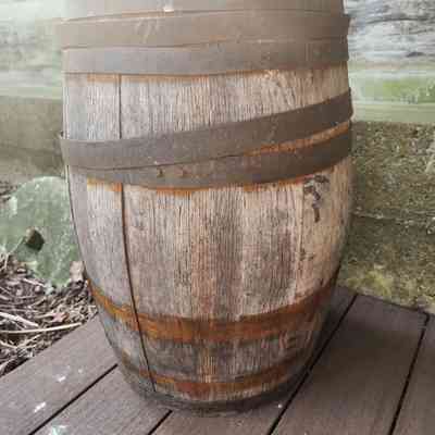 Barrel, Cast Iron Staves