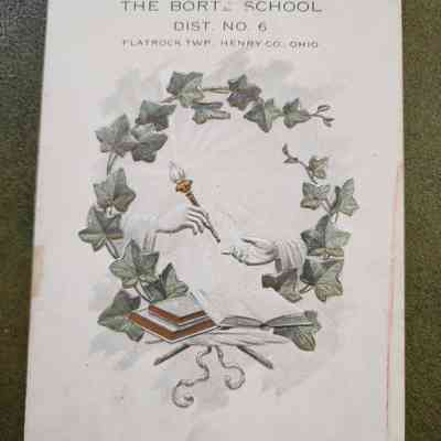 Bortz School Dist #6 School Roster Souvenir Booklet