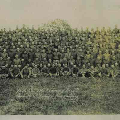 Photo of WWII Troup's Including Carl W. Starkey