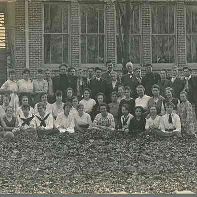 1917-18 Enrollment at Liberty Center High School