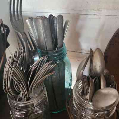 Community Generic Eating Utensils, Spoons, Forks, Knives