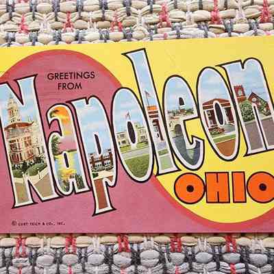 Greetings from Napoleon, Post Card