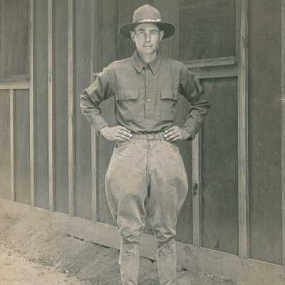 WWI Photo of Elmer Spiess