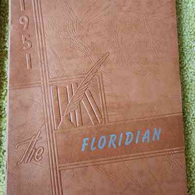 1951 Floridian Florida HS Yearbook