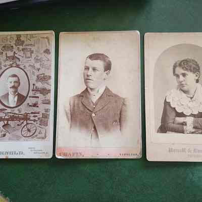 Unknown Persons, Napoleon, Oh Photographers: Howell & Burdick, Chafin, Fauver