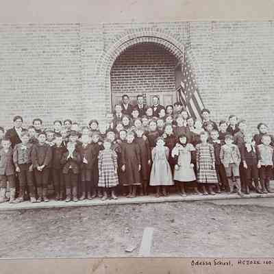 Odessa School Class Photo, Year Unknown