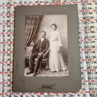 Lampman Photo, Holgate, Oh, Mr. & Mrs. George Theirof