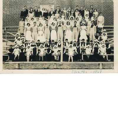 Photo Of 1929 Liberty Center High School Operetta Cast