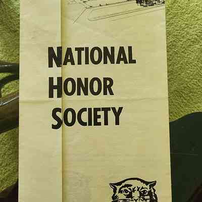 1972-73 NHS National Honor Society